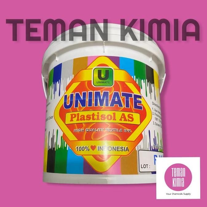 

Tinta Pasta Sablon Plastisol Unimate White 1Kg