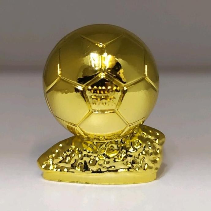 ready Miniatur Trofi Ballon dOr / Mini Trophy Ballon dOr / Piala Mini Ballon dOr / Miniatur Piala Ba
