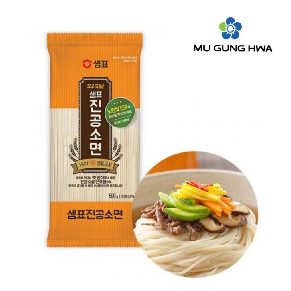 

ready Sempio Somyun Wheat Noodle Chewy & Thin - 500g murah