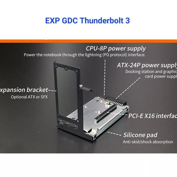 new  EGPU Thunderbolt 3/4/5 USB4 Eksternal GPU