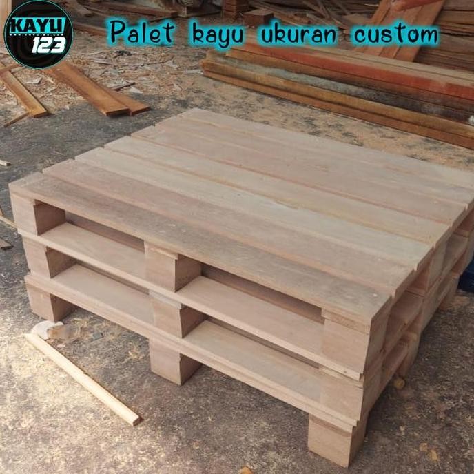 

ready palet kayu ukuran custom kondisi siap pakai