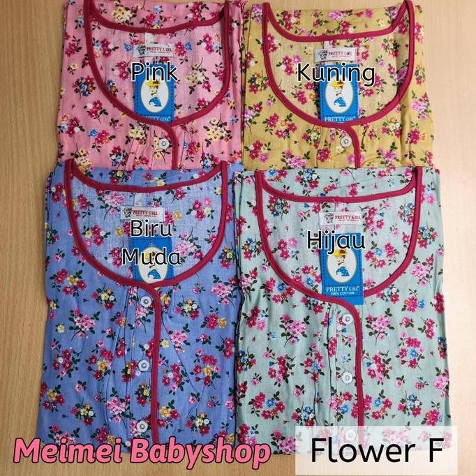 ready stock Daster Katun Pretty Girl / Daster Busui Bumil / Baju Tidur Wanita murah