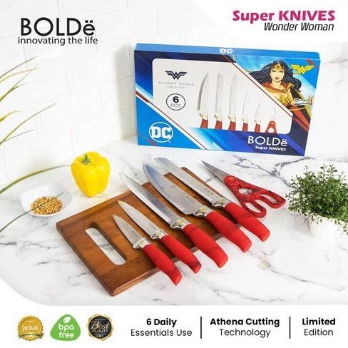 Super Knive Set Wonder Woman Bolde  Ready