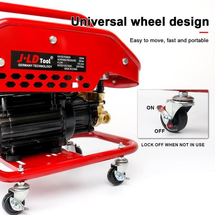 ready  JLD Mesin Cuci Jet Cleaner Jet Washer Model Cuci Mobil Alat steam cuci motor & mobil Car - S2