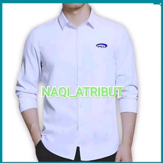 baru KEMEJA ALISAN ORIGINAL KEMEJA BPKP PRIA LENGAN PANJANG FULL BORDIR BISA COSTUM Baju Formal Kerj