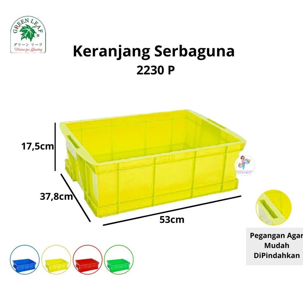 Keranjang Container Industri 2230 P Green Leaf Ready