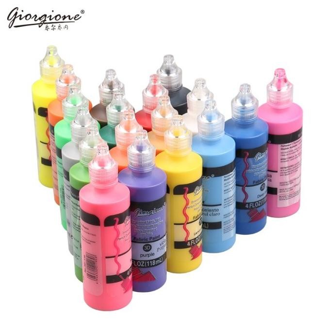 

ready giorgione fabric paints/cat tekstil 118ML