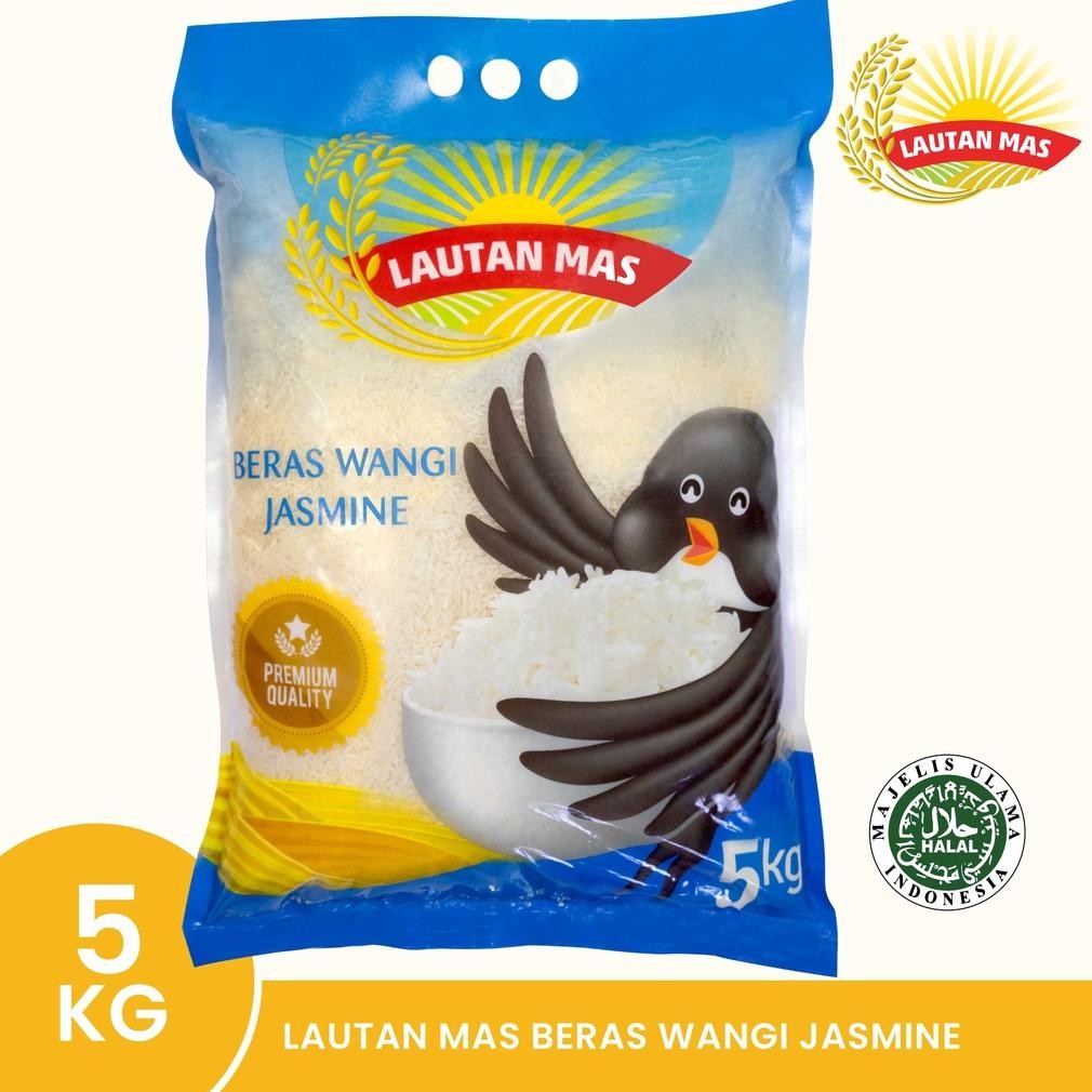 

ready Lautan Mas Beras Wangi Jasmine 5KG murah