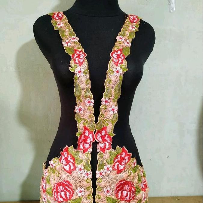 Renda bordir kebaya Renda murah
