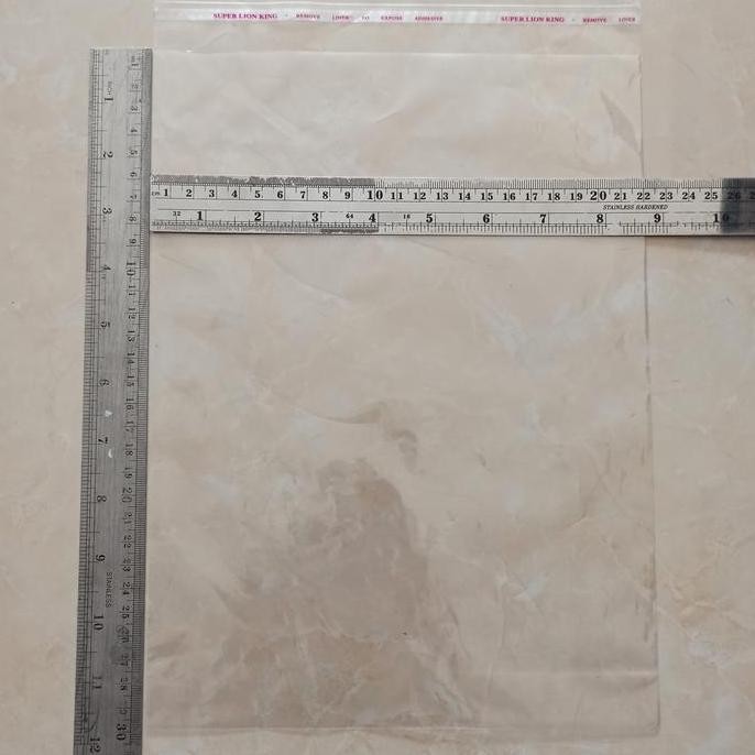 

ready stock plastik seal A4 pembungkus plastik ada lem 100pcs