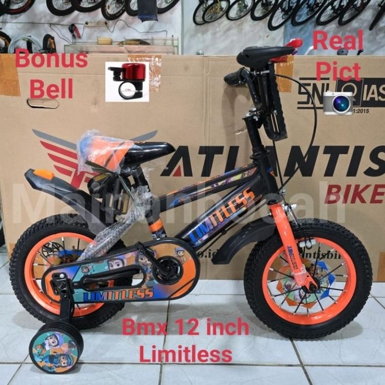 NEW Sepeda Anak Laki BMX 12inch Dee dee Sepeda Bmx 12 limitless