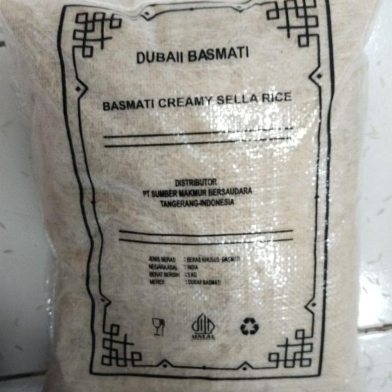 

ready Beras Basmati cap Dubaii 5kg murah
