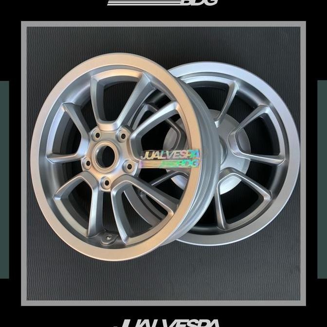 Velg Original Vespa Primavera Yacht Silver Sprint S Lx Ring 12 Piaggio