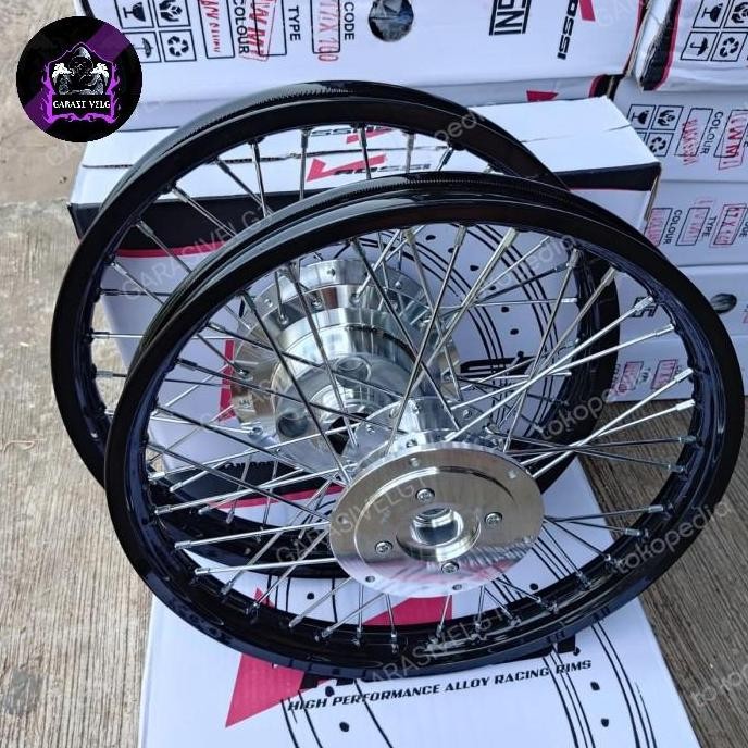 velg jari-jari Megapro Primus ring 17 V Rossi ukuran 17160/185