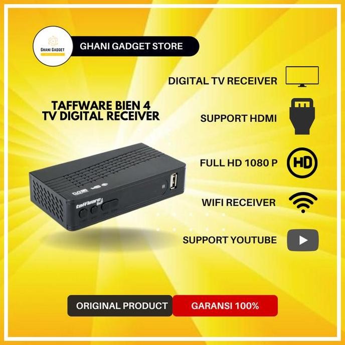 new  Bundling Set Top Box + Antenna + Booster Tv Digital LED Analog Tabung