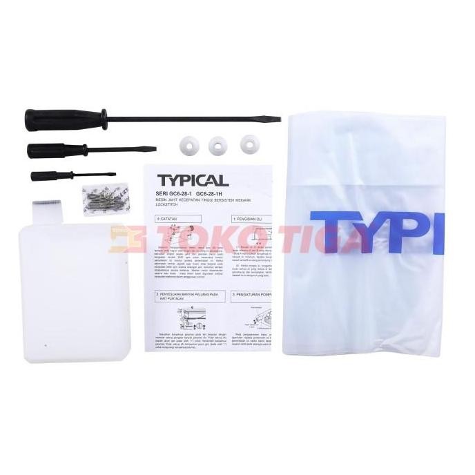 Mesin Jahit TYPICAL GC628-1 / GC-628-1 Jarum 1 Konveksi High Speed murah