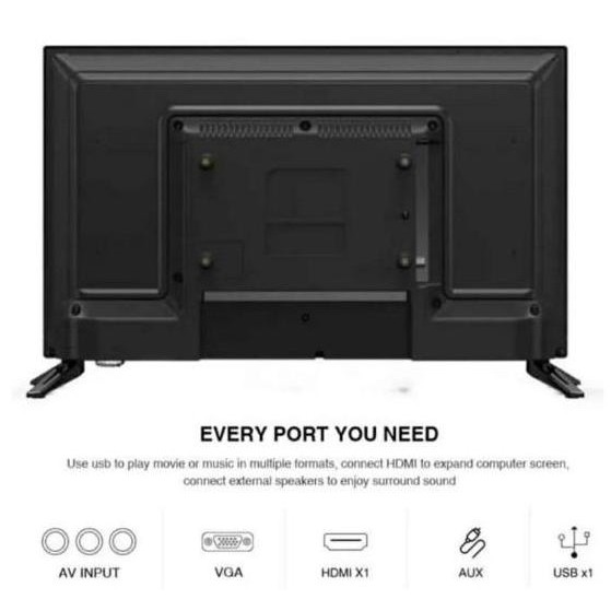 new  Coocaa 24CTD2000 - 24 Inch LED TV