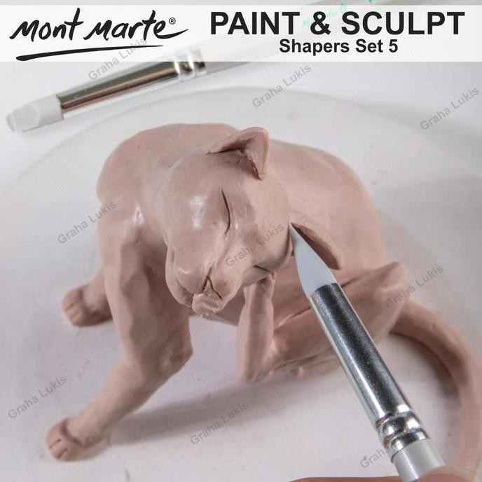 

ready Mont Marte Paint & Sculpt Shapers 5pcs