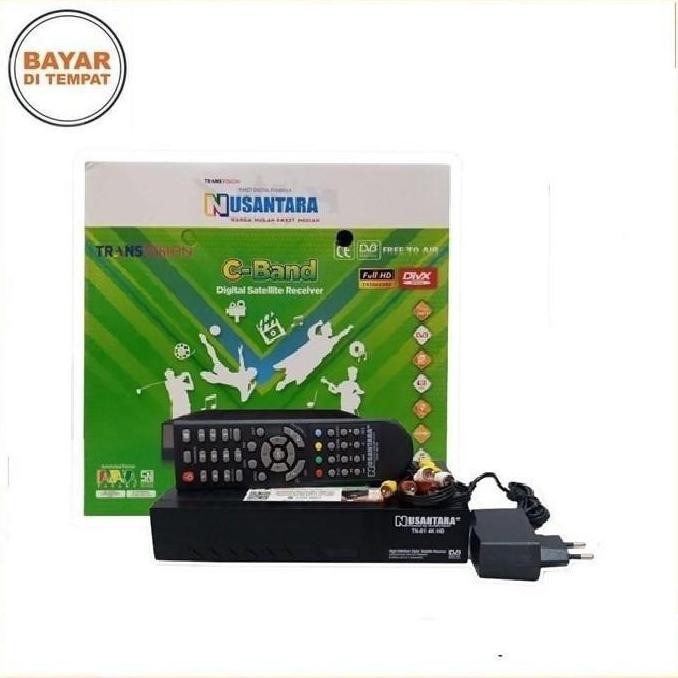 new  Receiver Tanaka Digital TN-01 4K Transvision Nusantara HD C-band Greenberry