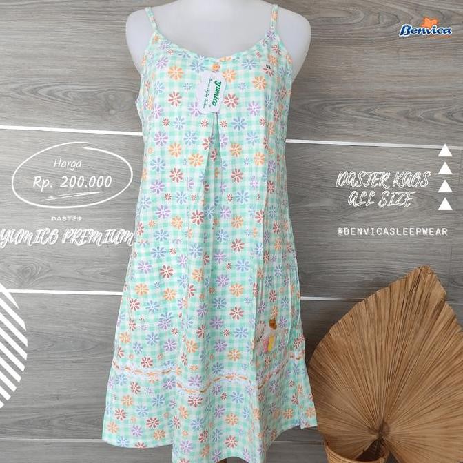 ready stock BAJU TIDUR DASTER DEWASA KAOS PREMIUM YUMICO ALL SIZE murah