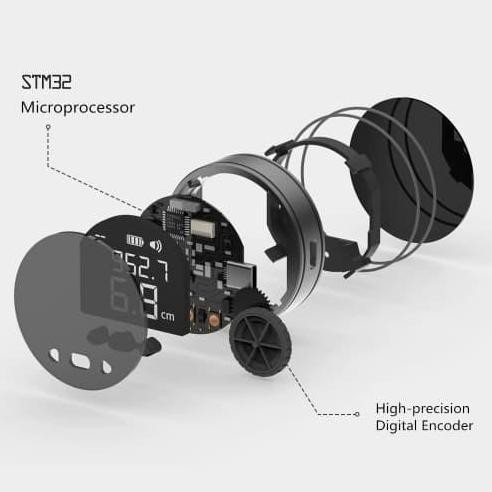 

METERAN BULAT ELEKTRONIK DIGITAL DUKA SMALL Q PENGGARIS ELEKTRIK 8 IN 1 SMART ELECTRONIC RULER