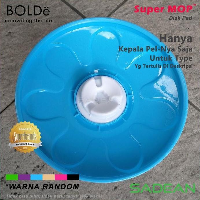 Kepala Pel Super MOP BOLDe Headmop Disk Pad murah