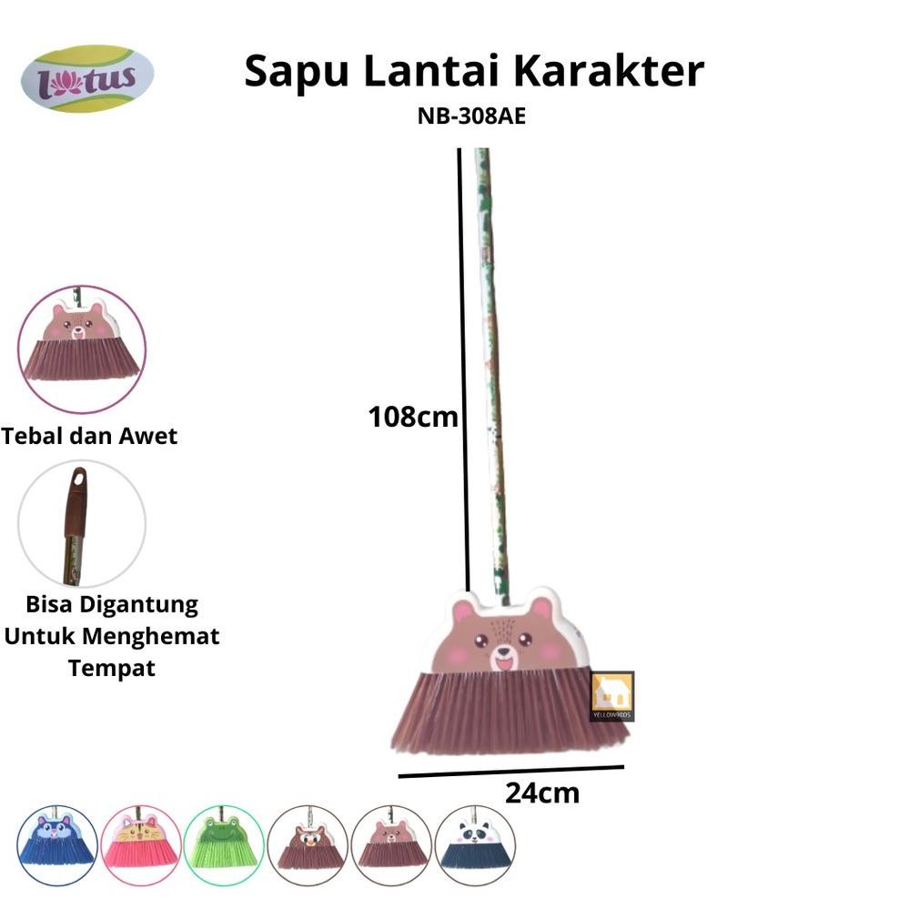 Lotus Sapu Lantai Karakter Nb-308Ae Ready Stok