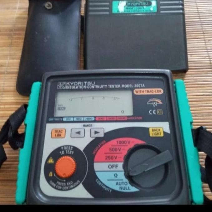 kyoritsu 3007a insulation tester megger