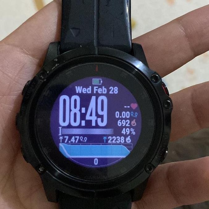 Garmin Fenix 5X Plus Sapphire second