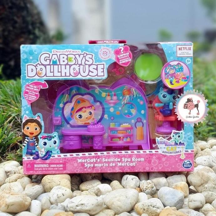 Gabby's Dollhouse MerCat's Seaside Spa Room