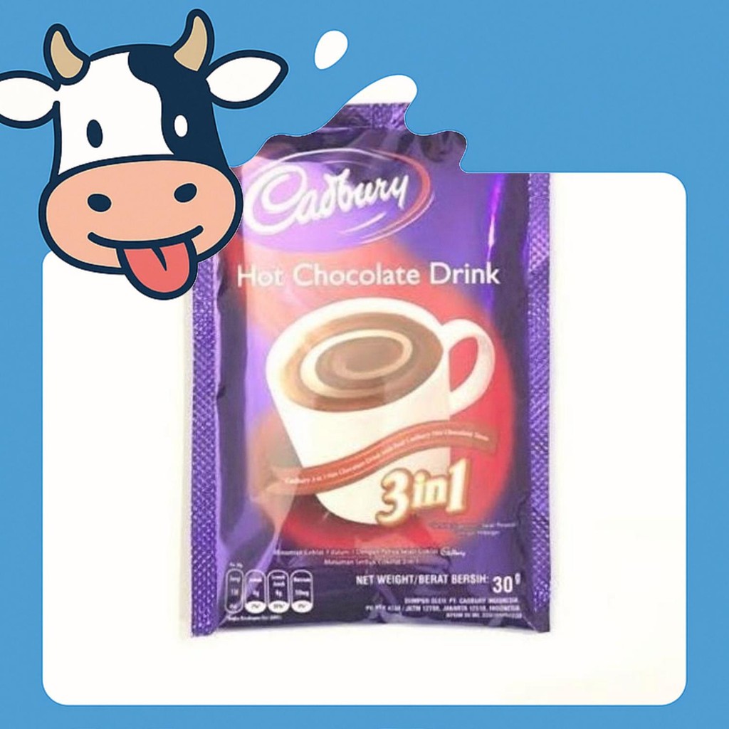 

Kualitas Terbaik Cadbury Chocolate Drink 3In1 450Gr Isi 15 Bks @30Gr