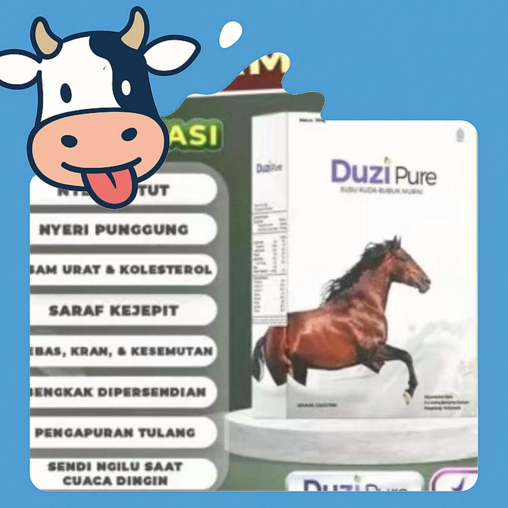 

Kualitas Terbaik Duzi Pure Paket 1 Box Susu Kuda Herbal Original 100%
