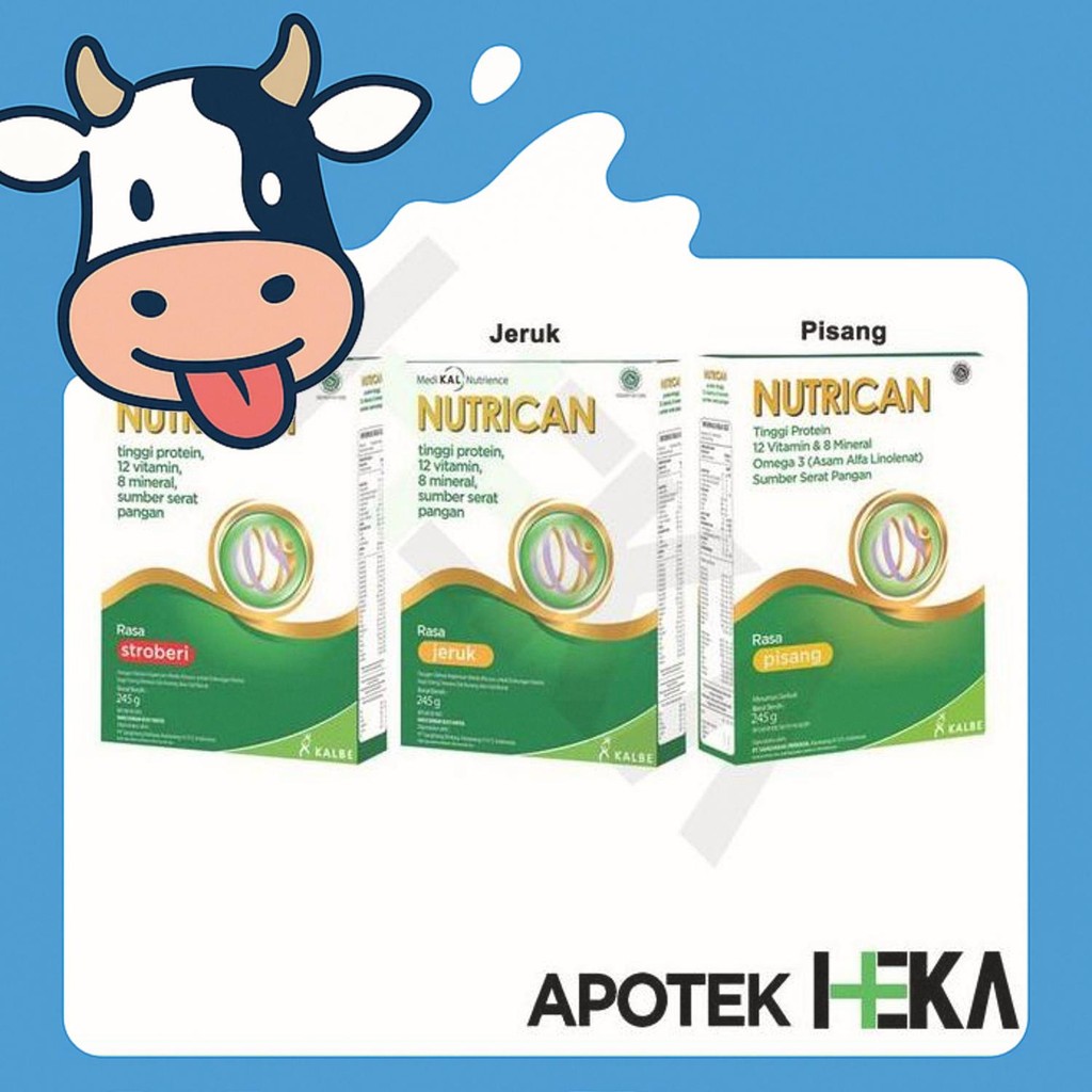 

Kualitas Terbaik Nutrican 245 G - Susu Kanker Nutrisi Tinggi Protein Dan Energi