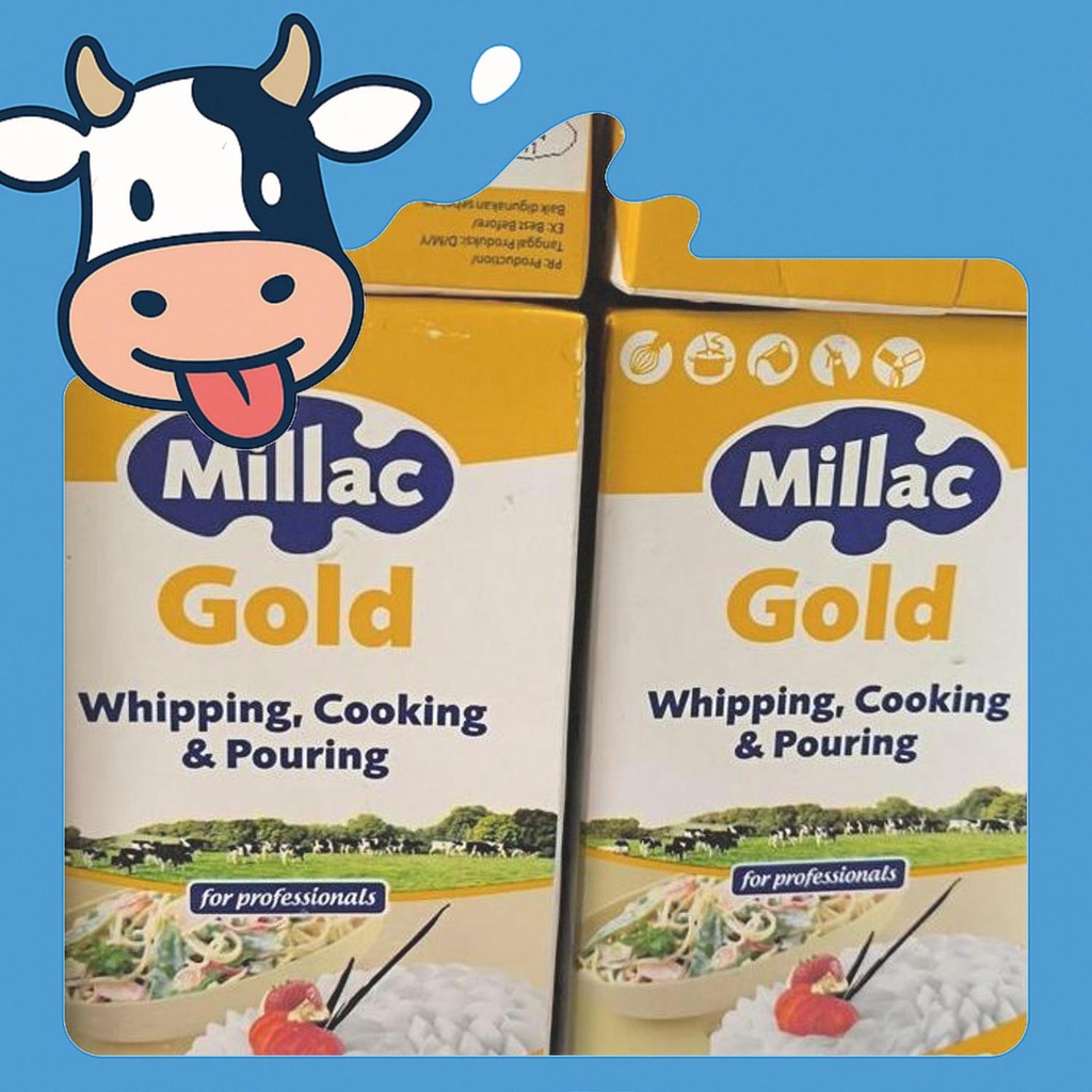 

Millac Gold Whipping Cream 1 Liter