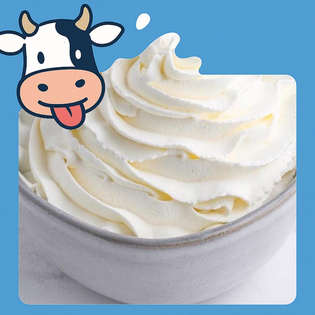 

Terbaru Whip Cream Topping 500Gr / Bubuk Whip Cream / Whipped Cream Powder