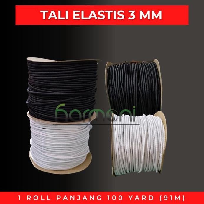 

baru !!! Tali Elastis 3mm Tali Karet bulat
