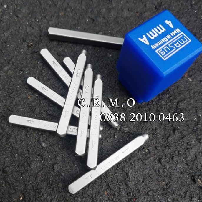 

baru MASUS Germany Angka Ketok 4 Mm Stamp Punch Number murah