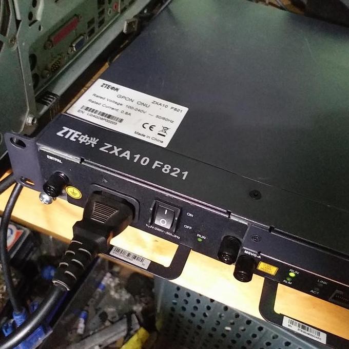 ready  ZTE ZXA10 F821 GPON ONU Multi Tenant for FTTB FTTO