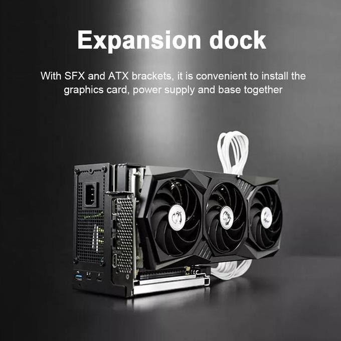 Berkualitas EGPU Thunderbolt 3/4/5 USB4 Eksternal GPU MURAH