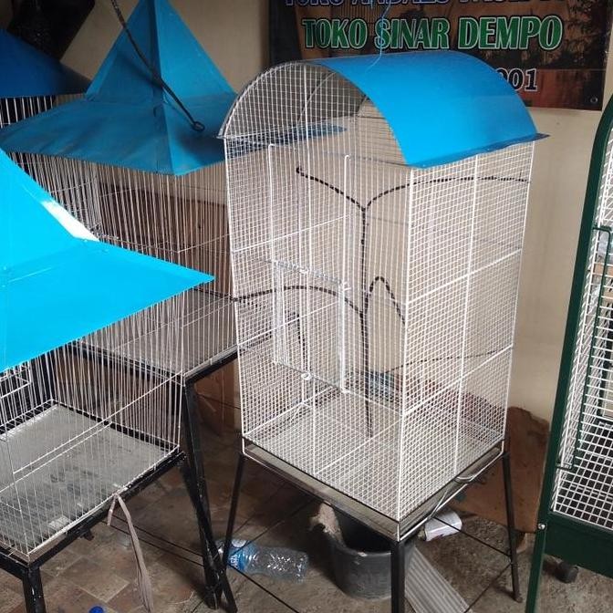 kandang besi model kawat ram/kandang koloni