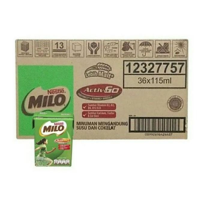

(Expert) MILO UHT ActivGo 110ml / Karton Isi 36
