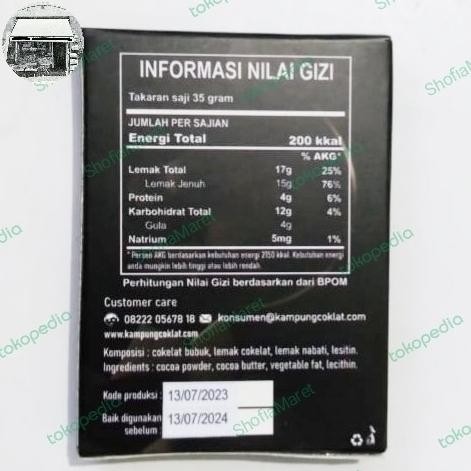 

(Expert) Coklat Diet-Dark Chocolate 100% Blok 55.gr sugar free