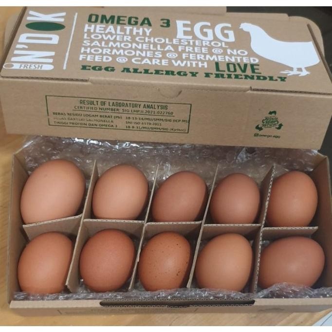 

(Expert) telor omega 3 ( 1 paket isi 3 pack30butir)