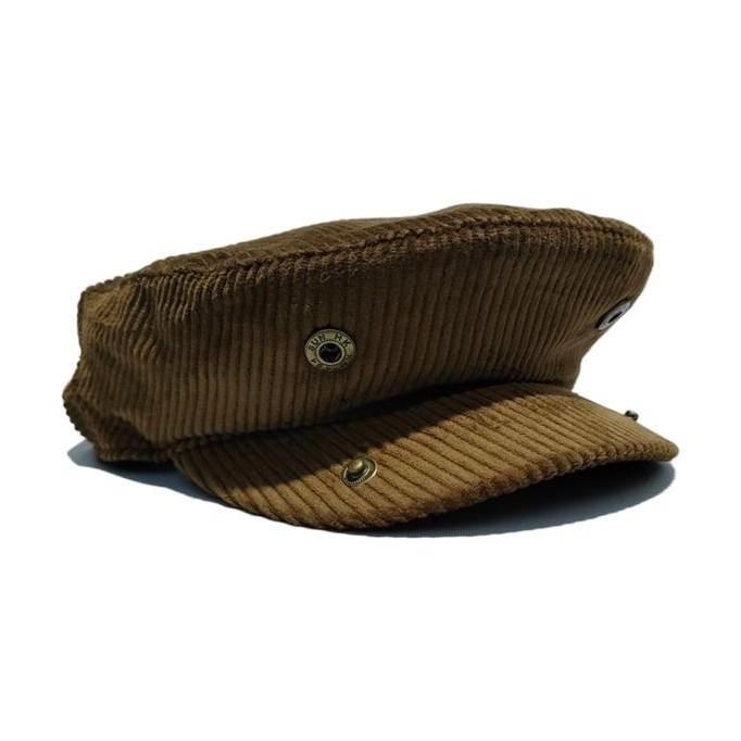 Promo Thejam. The Original Ivy Cap Corduroy Brown Vintage