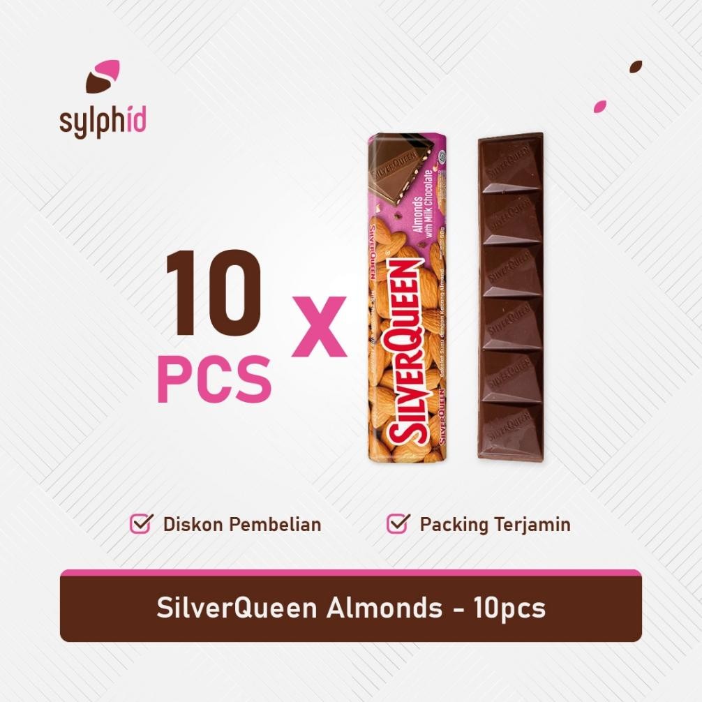 

Produk Baru!! Cokelat SilverQueen Almond Milk 55gr Box Kecil (1 Karton Isi 10 pcs) Snack Coklat Susu Almond