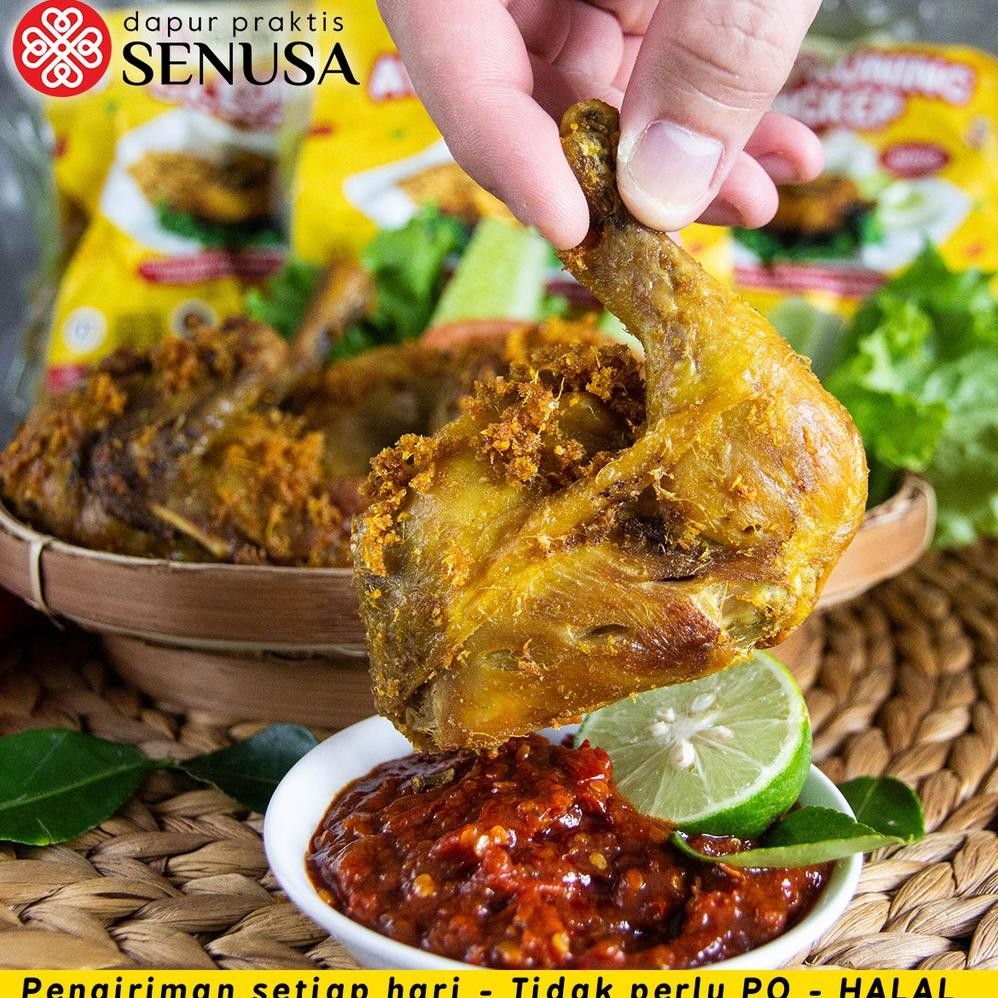 

Ayam Goreng Bumbu Kuning Empuk - Rasa Asin & Gurih - Siap Goreng Original