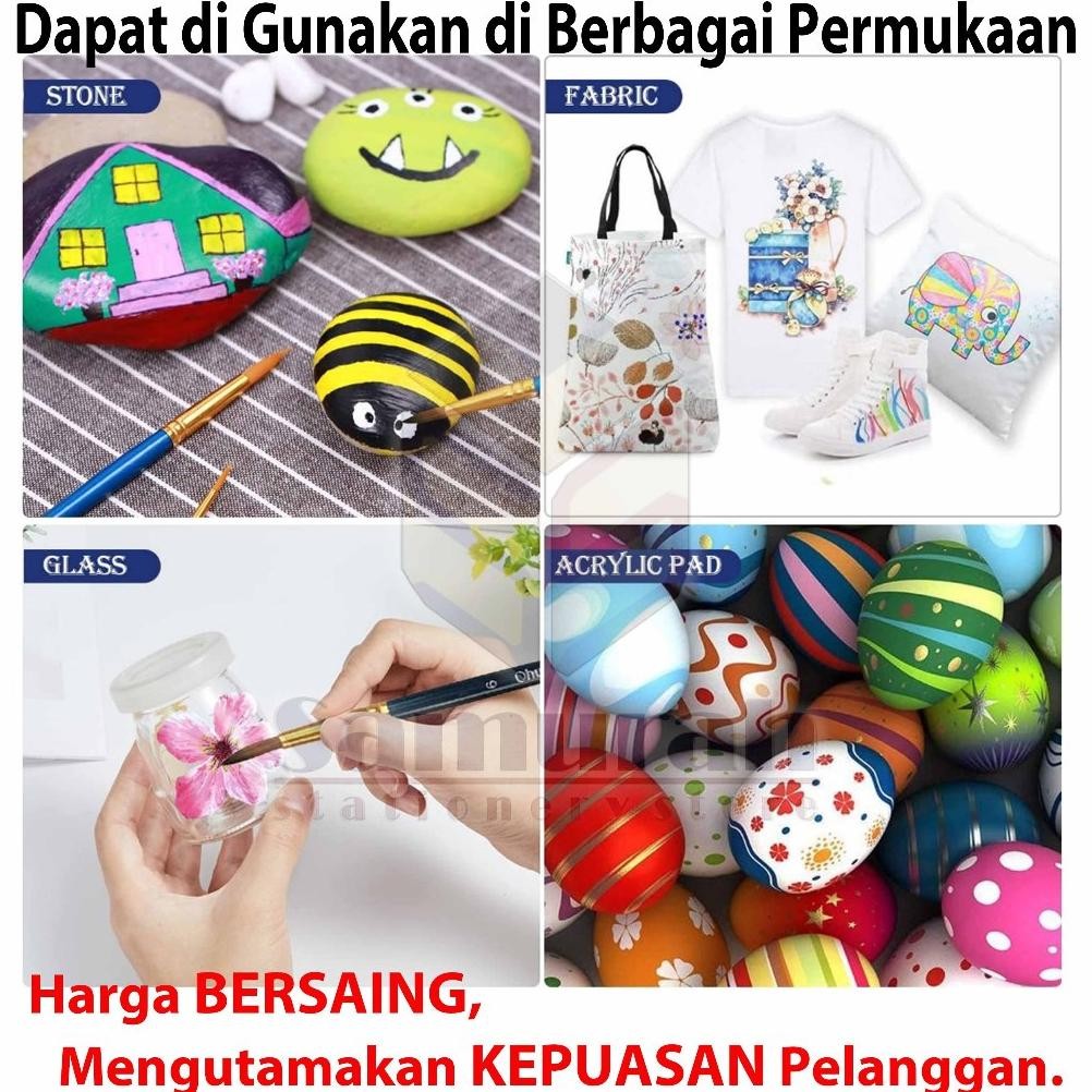 

Cat Akrylic Joyko ACC 5 isi 24 Warna / Acrylic Color 24 w ACC-5-12 / 1 set 24 Colours 5 ml Terlaris