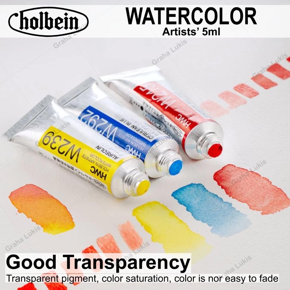 

Holbein Artists' Watercolour 5ml - Serie B, 20 Warna Terlaris