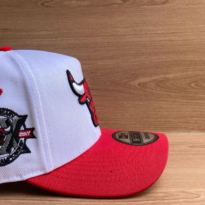 Promo Topi Baseball Premium Banteng Putih Pisor Merah Bordil Merah