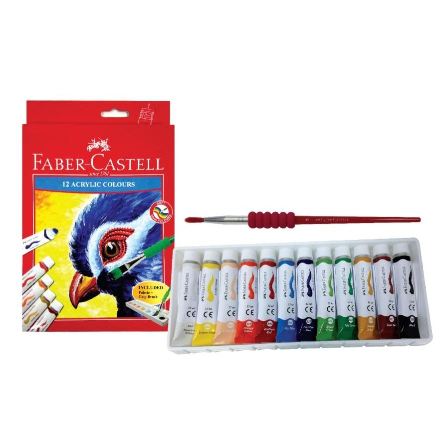

Faber Castell Acrylic 12 Color / Akrilik Warna Terlaris